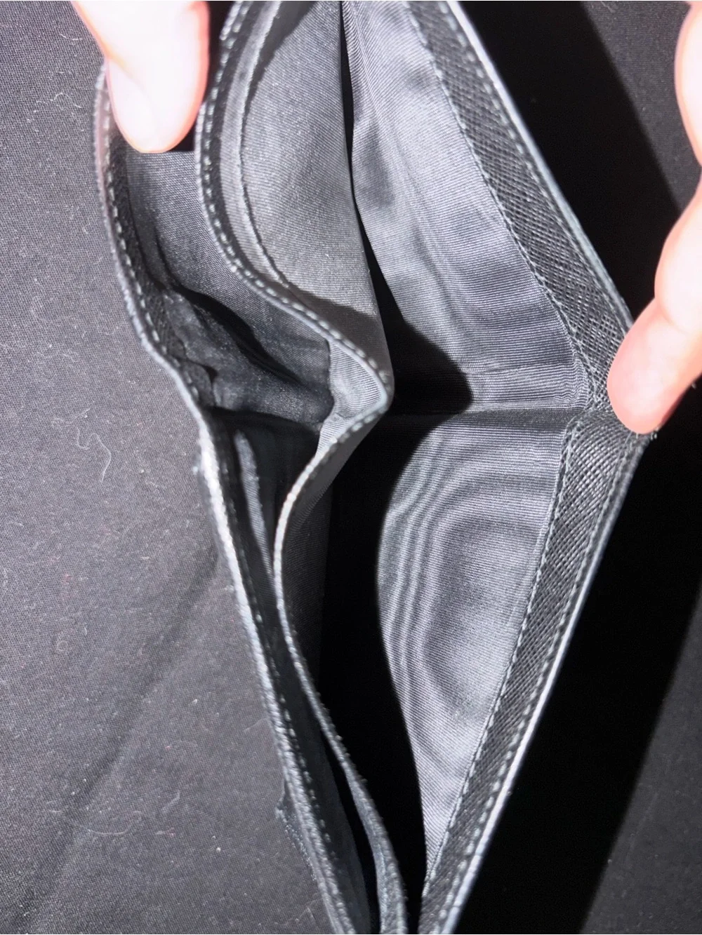 Prada sleek wallet